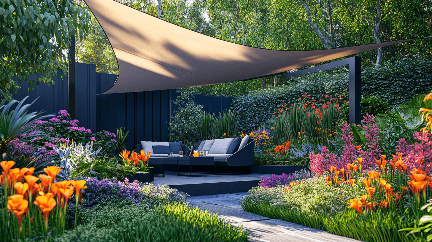 Sunshade: Flexible protection for every garden