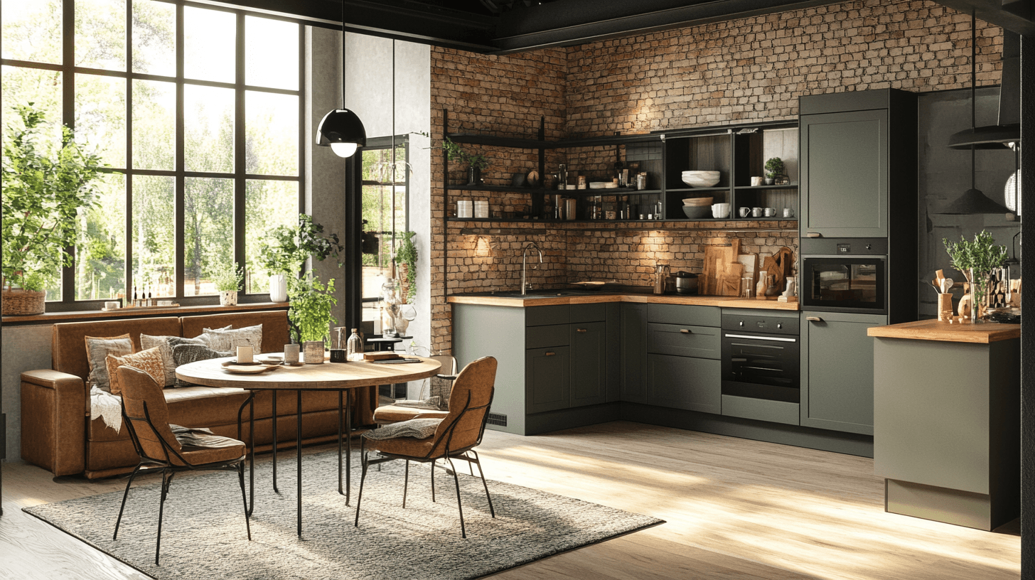 Advantages of the open kitchen