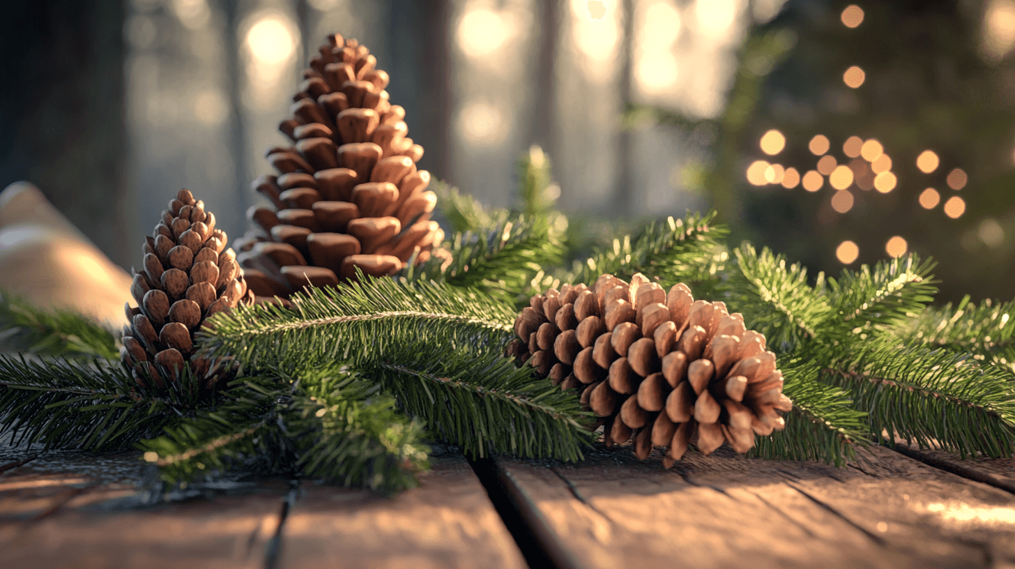 Natural materials for an authentic atmosphere