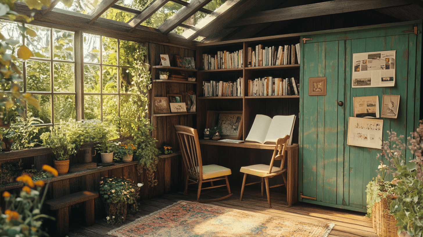 Usage ideas for your garden house