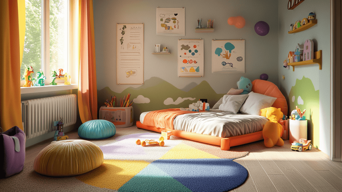 Creative design possibilities for the children's room
