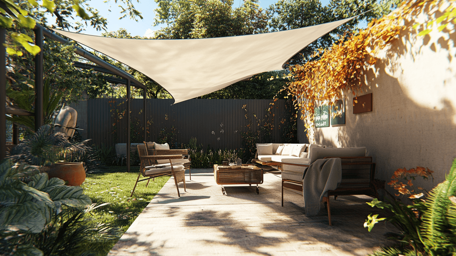 Terrace roofing: Protection from sun and rain