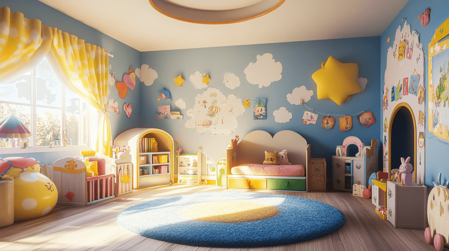 Children's room with theme: Imaginative design for every child