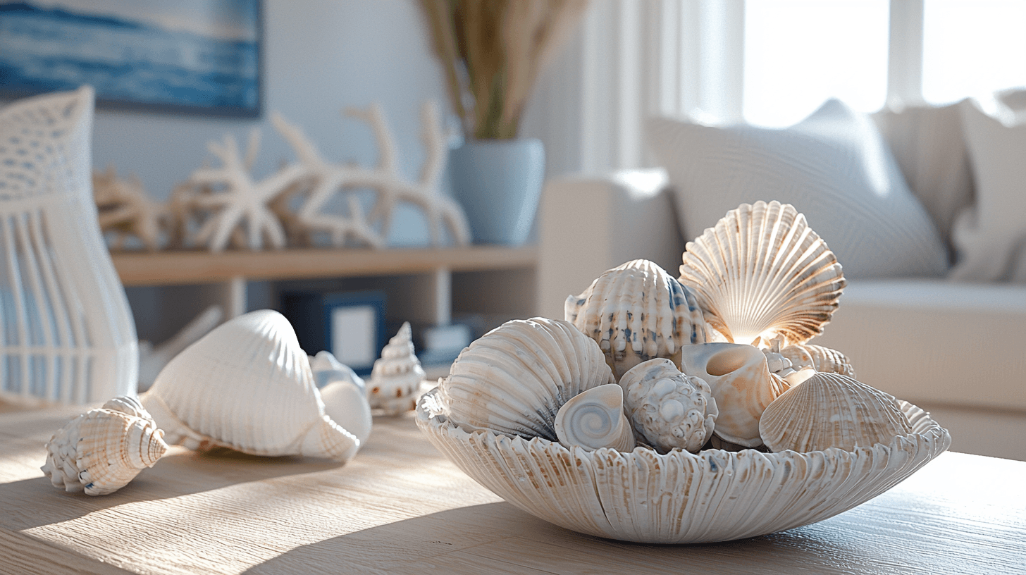 Shells: Maritime Accents for a Fresh Ambiance