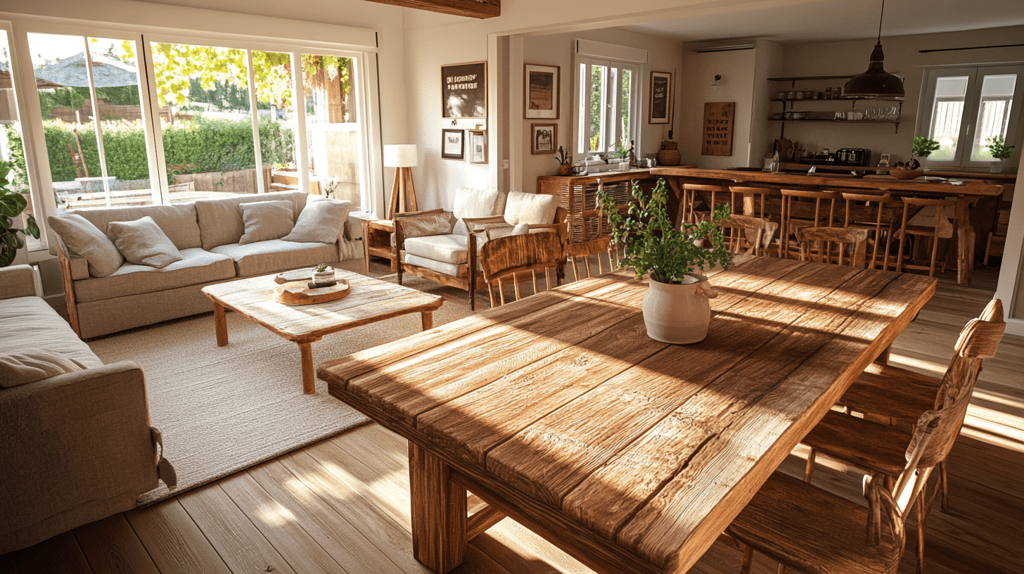 Rustic furniture: The foundation for coziness