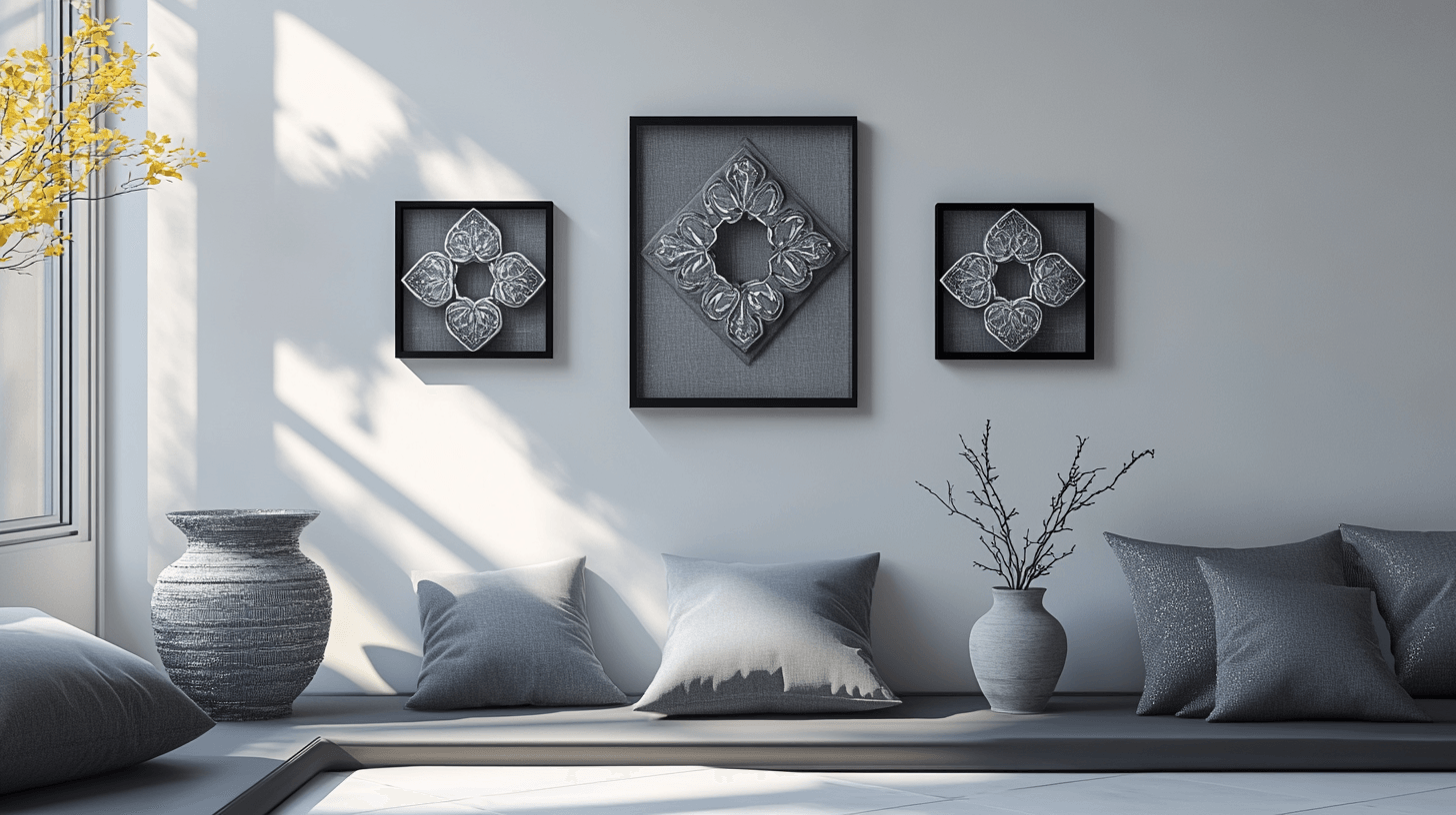 Decoration with Shades of Gray: Adding Accents