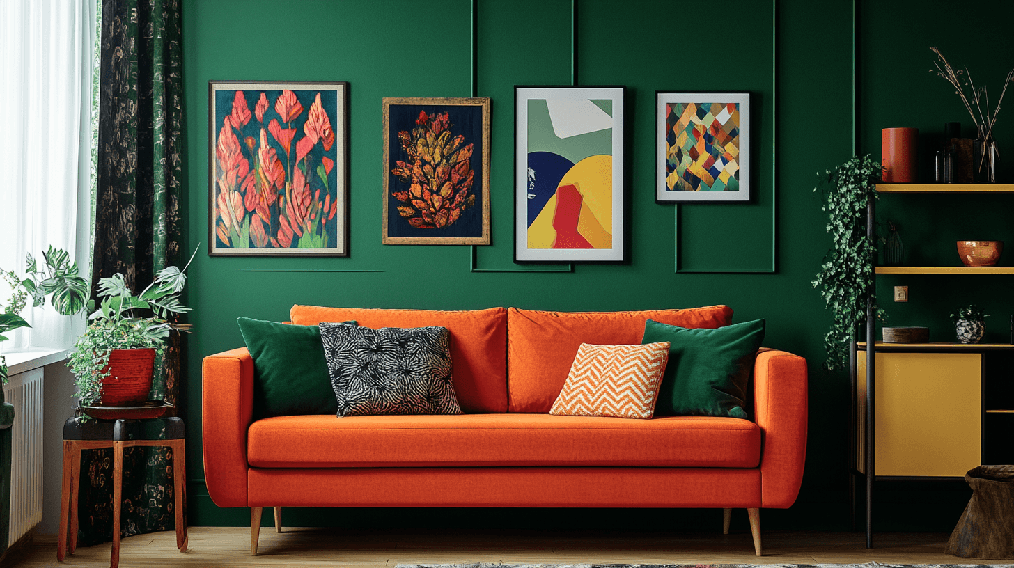 Decorating with Color Contrasts: Setting Bold Accents