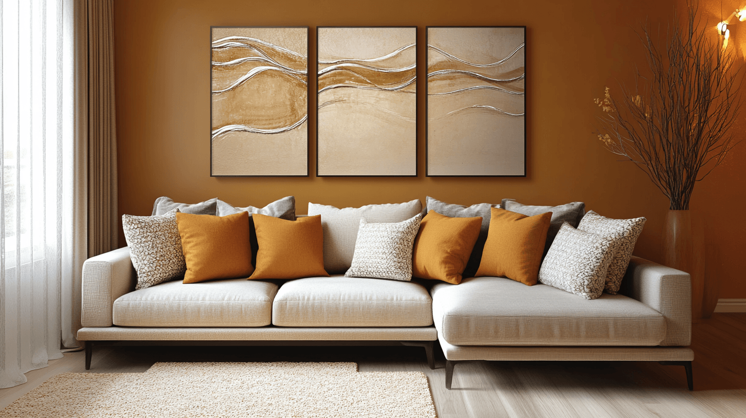 Ochre as an accent color: Timeless and elegant