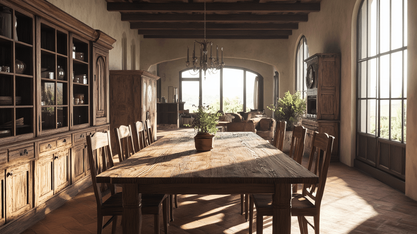 Furniture in Tuscan Style: Rustic Elegance