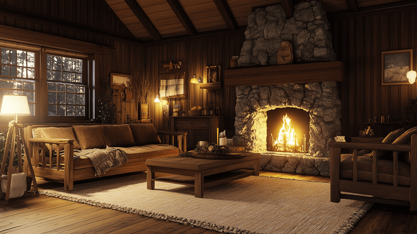 Cabin Chic: Stylishly Staging the Coziness of a Cabin