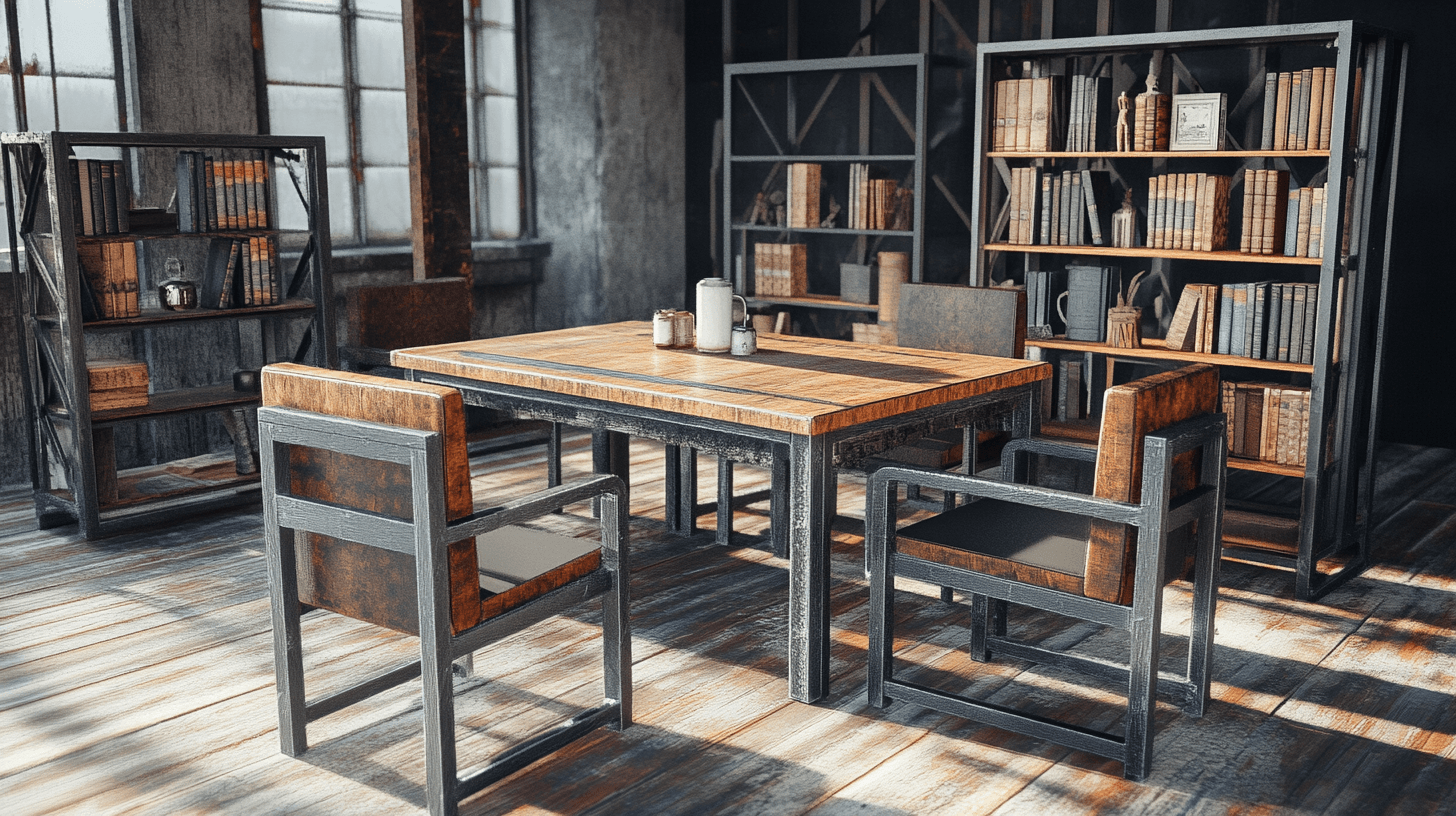 Furniture in Industrial Chic: Functionality meets Design