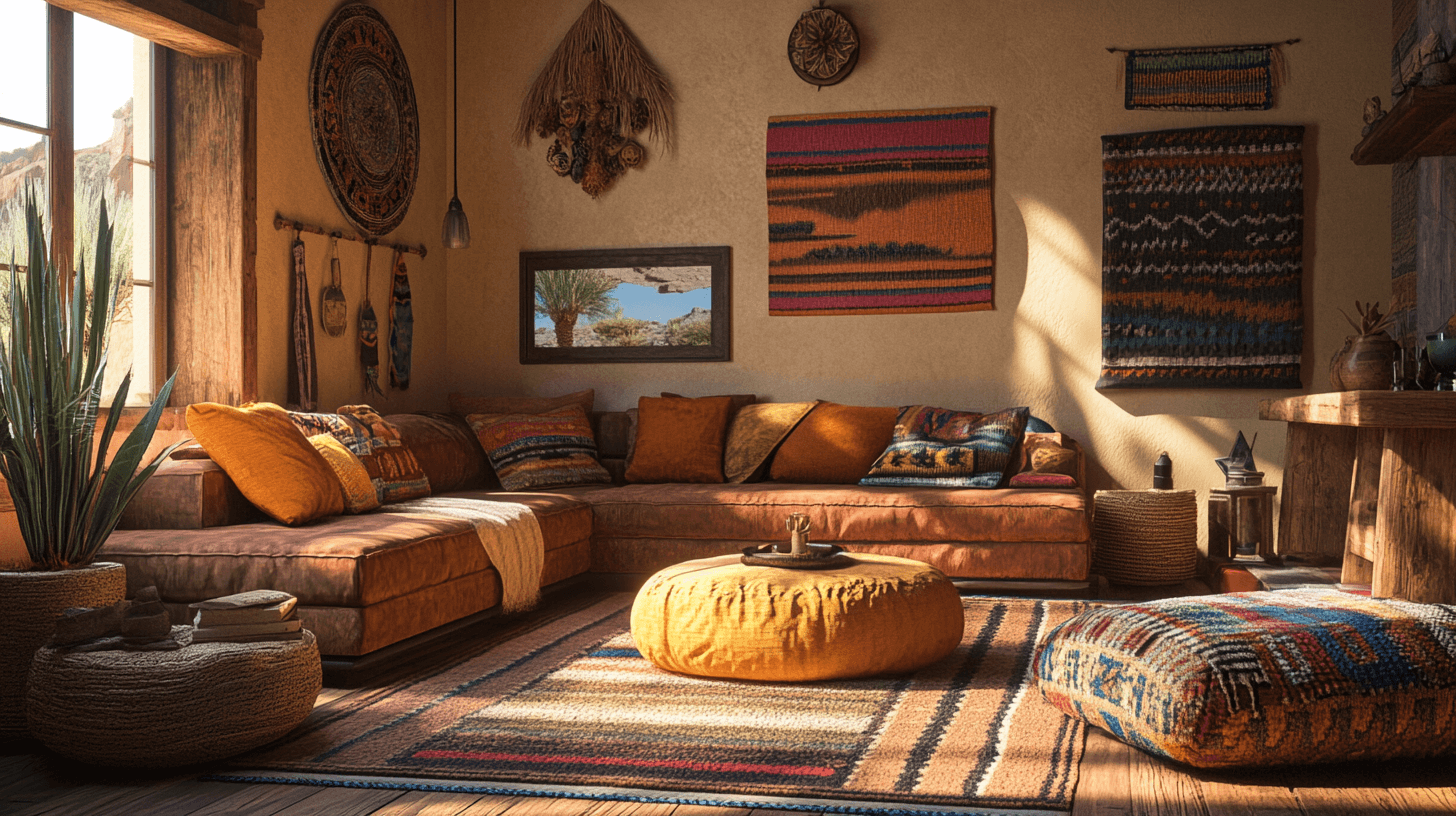 Desert Style: Warm colors and earthy tones for your home
