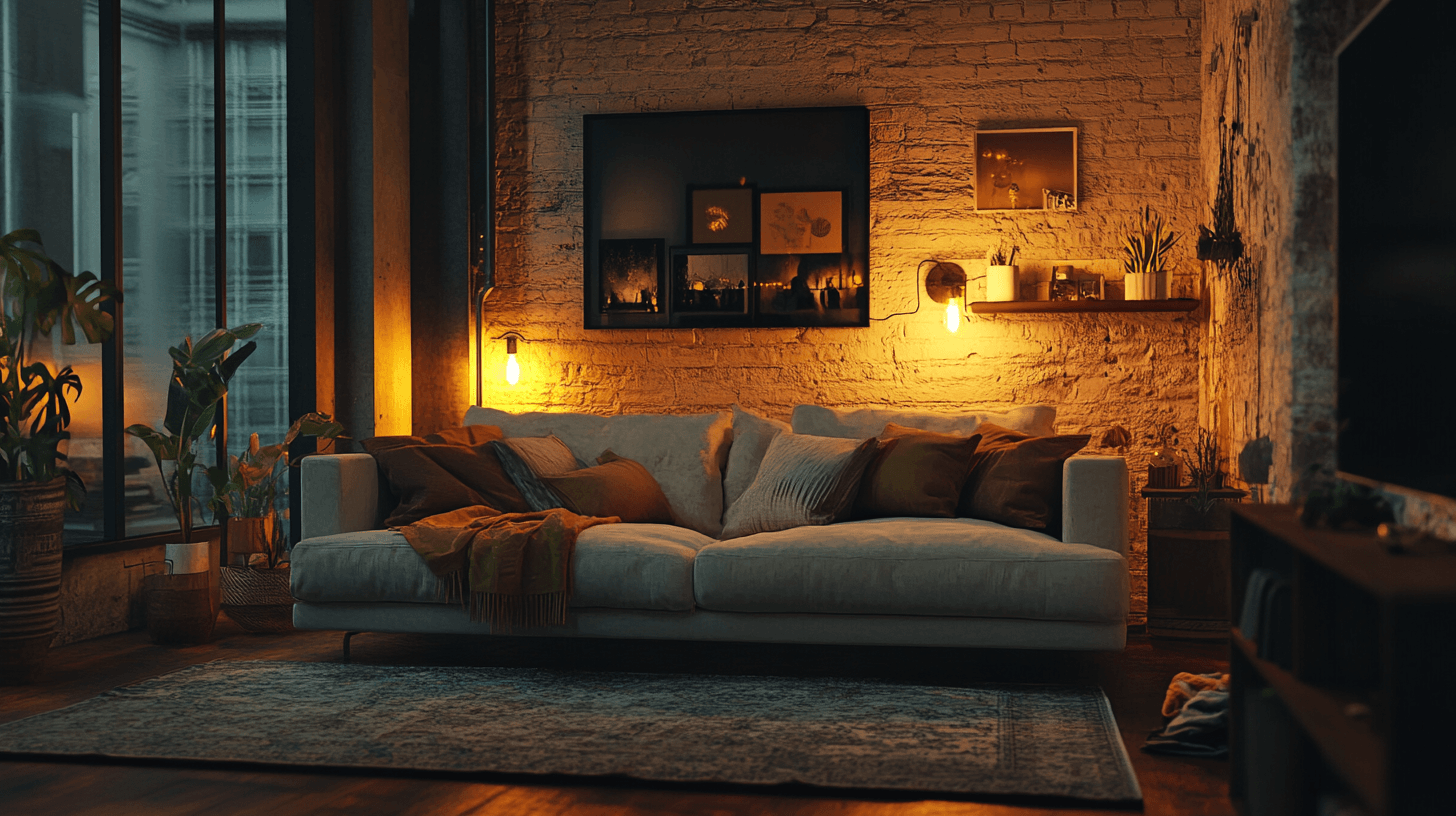 Combining Living Styles: Industrial Style Meets Coziness