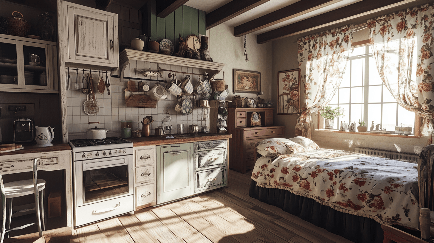 Living styles in Cottagecore: From the country kitchen to the romantic bedroom