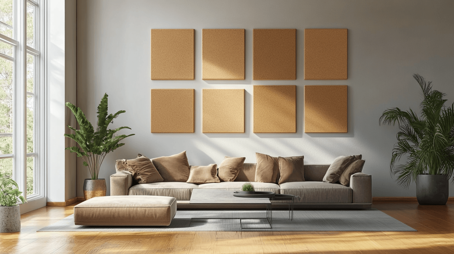 Applications of acoustic panels in different rooms