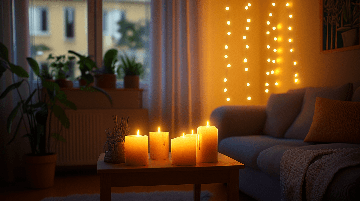 Atmospheric lighting for dark winter days