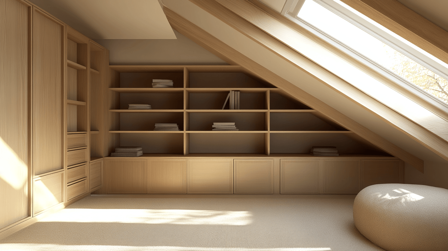 Furniture for sloping ceilings: Tailor-made solutions