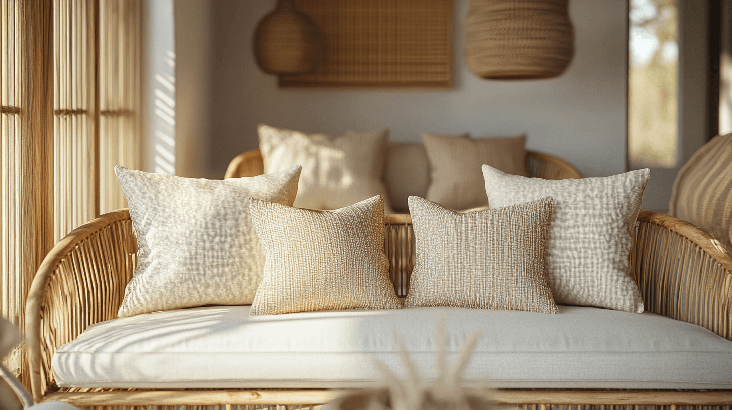 Decorations in Beige and Wood: Adding Natural Accents