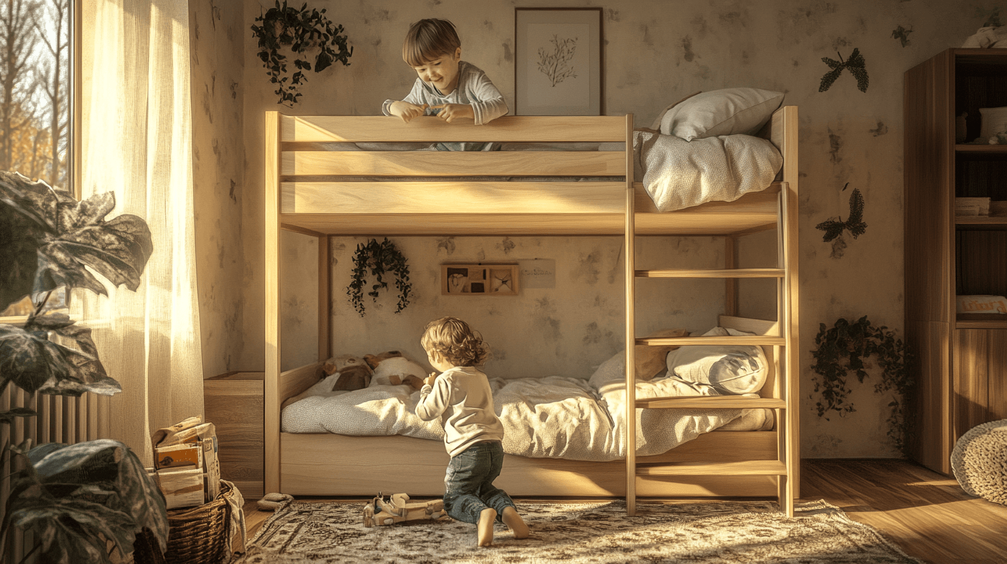Advantages of bunk beds for siblings