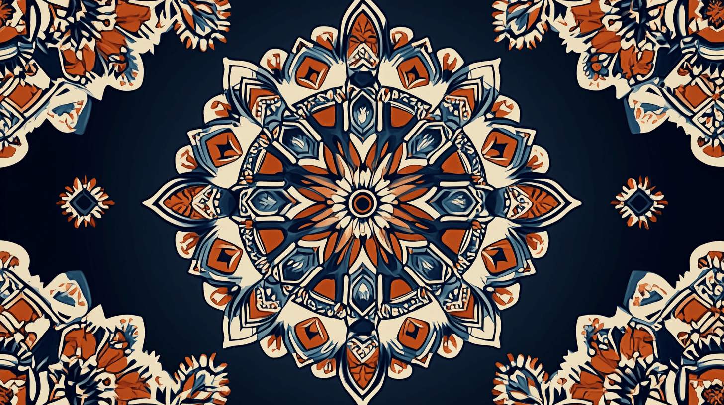 Traditional patterns modernly interpreted