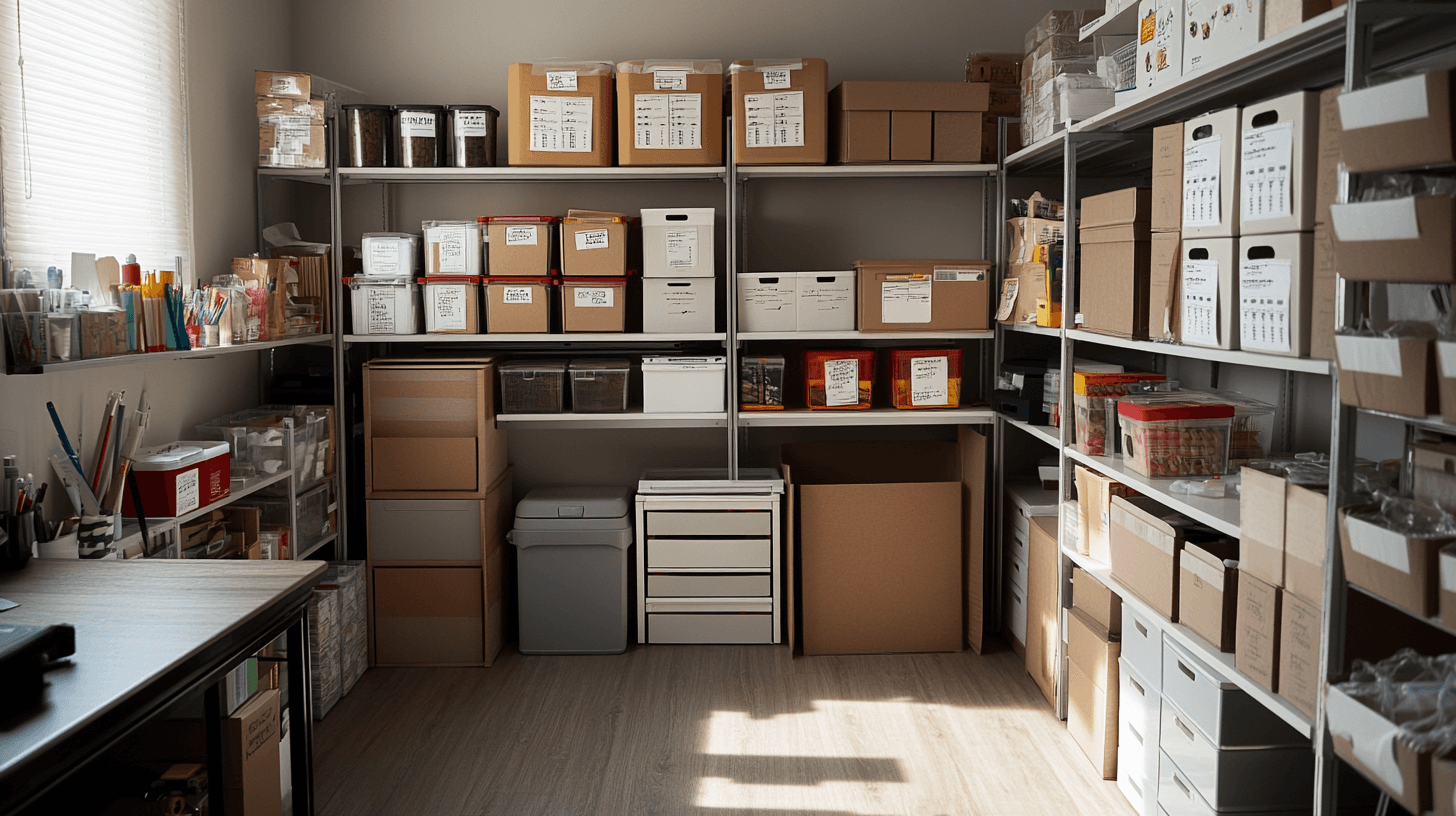 Organization tips for your small studio