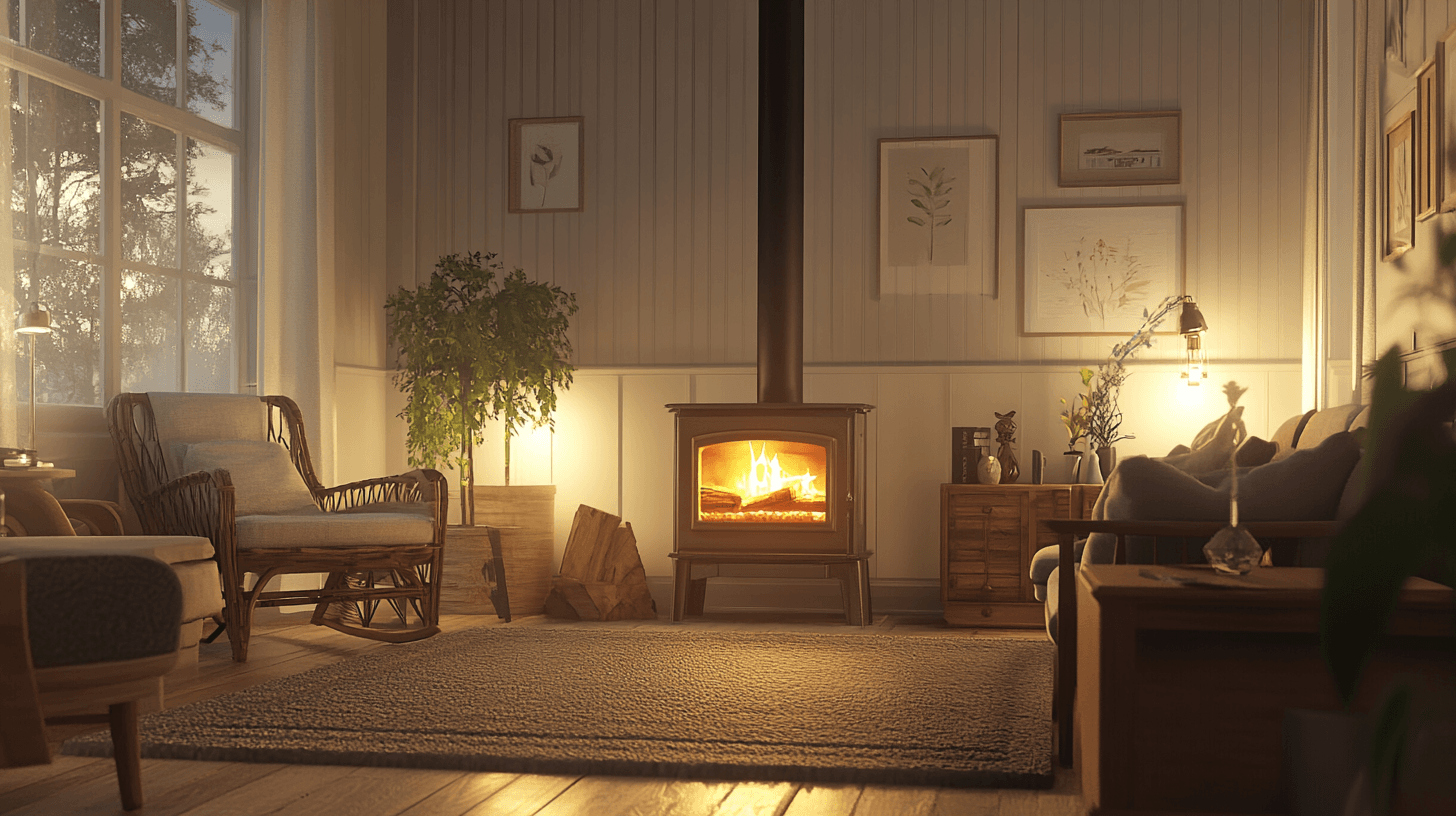Different types of wood-burning stoves