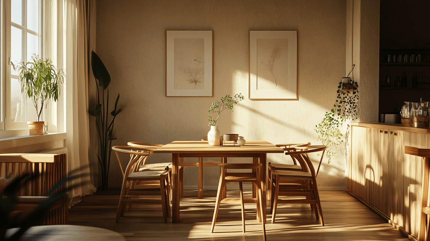 Sustainable furniture in New Nordic style