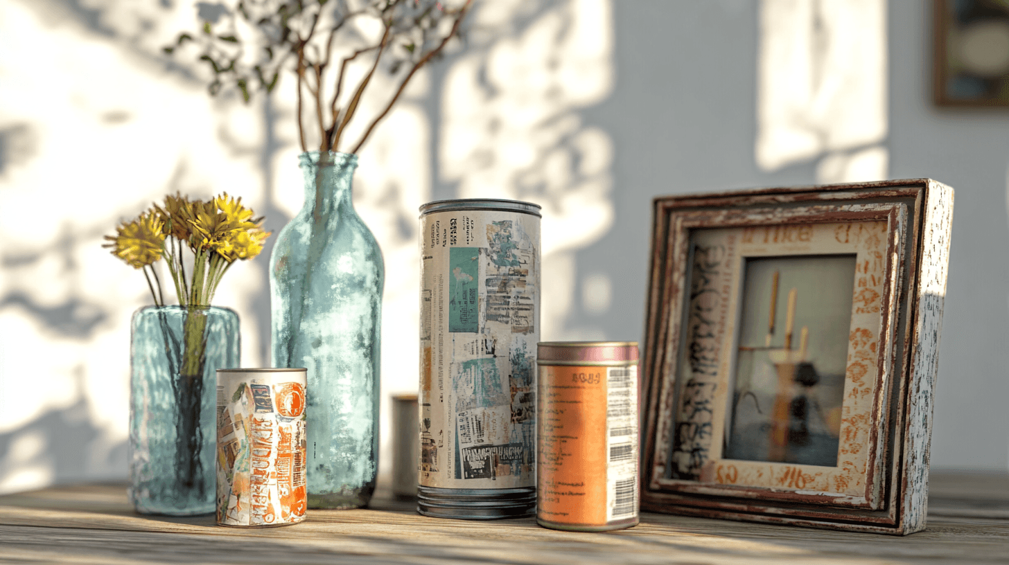 Decorative accessories from everyday objects