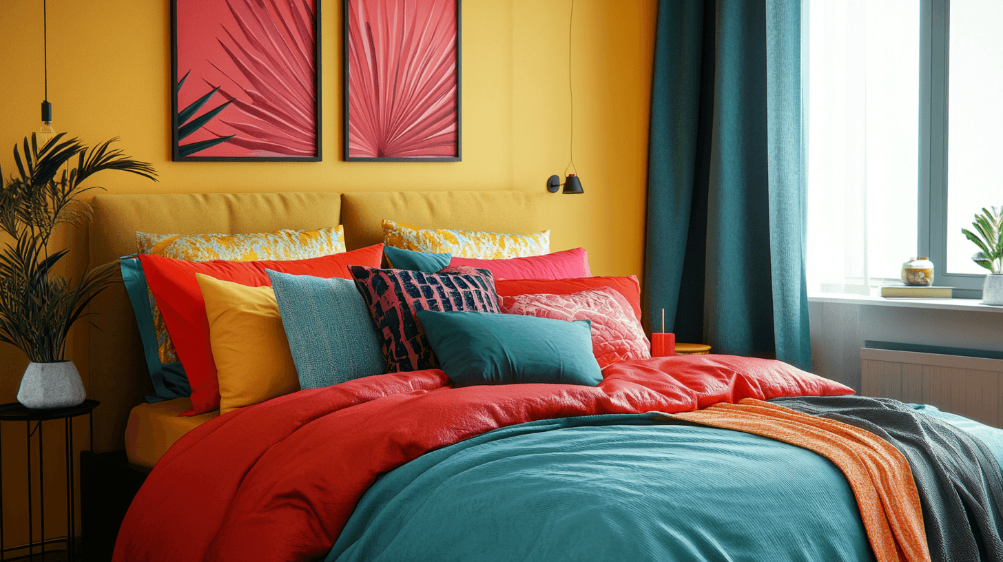 Colorful Bedroom Dreams: Vibrant Oases of Relaxation
