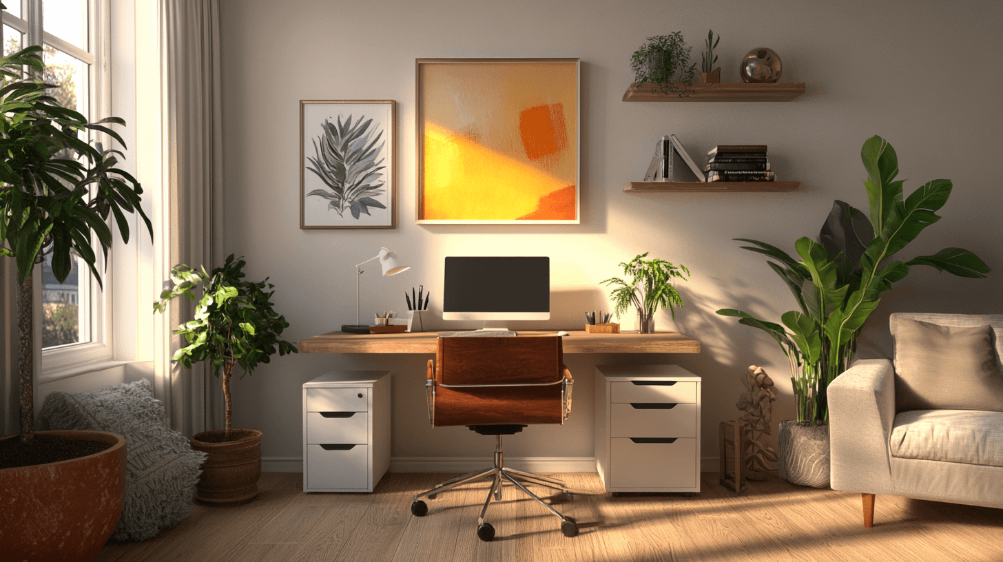 Decoration and accessories for the home office