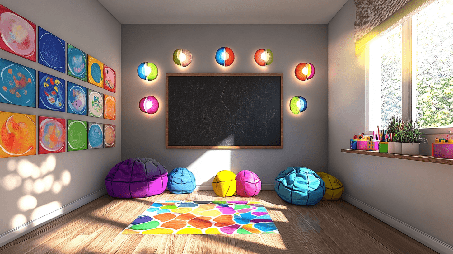 Decoration that stimulates creativity