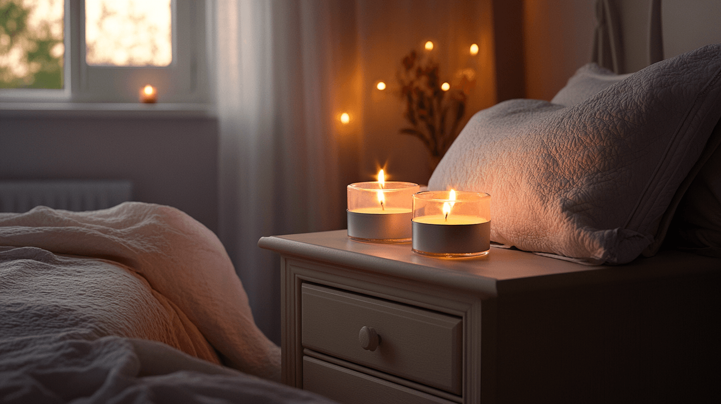 Candles in the Bedroom: Relaxation and Romance