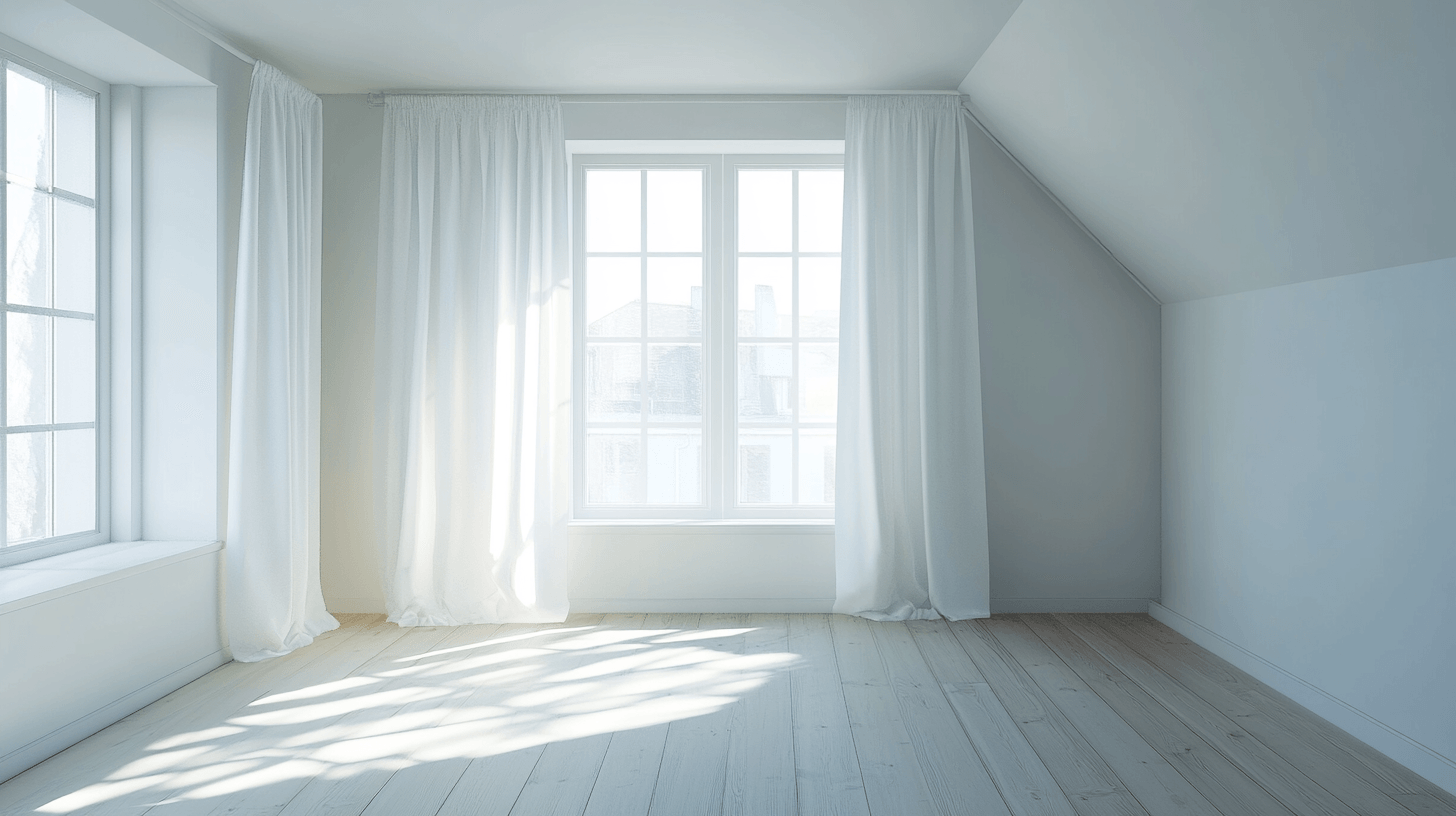 Living styles that use white as a base color