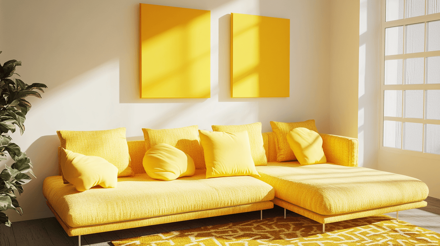 Yellow as a Mood Booster: Optimism in Living Spaces