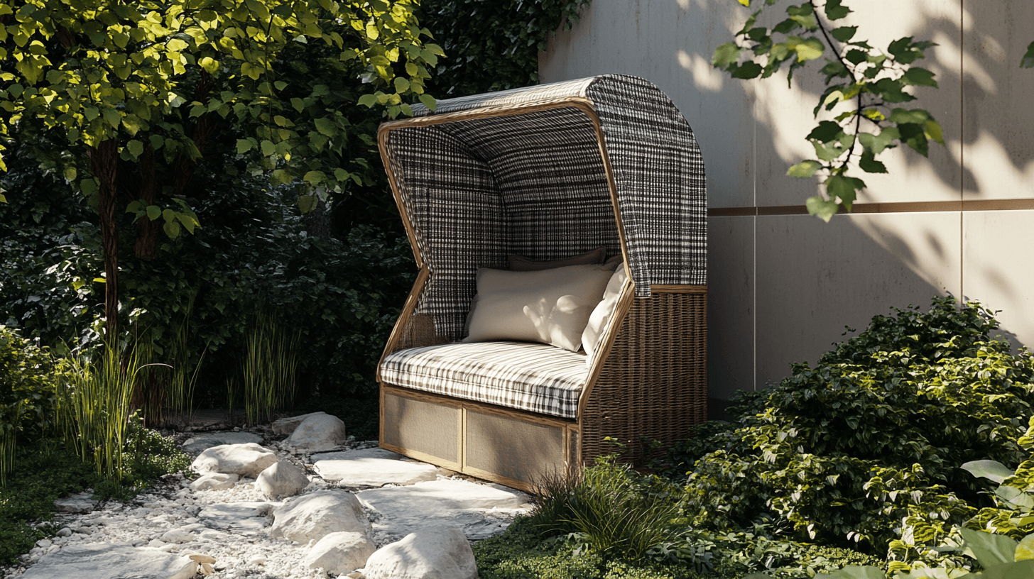 Holiday feeling at home: Beach chairs for garden and balcony