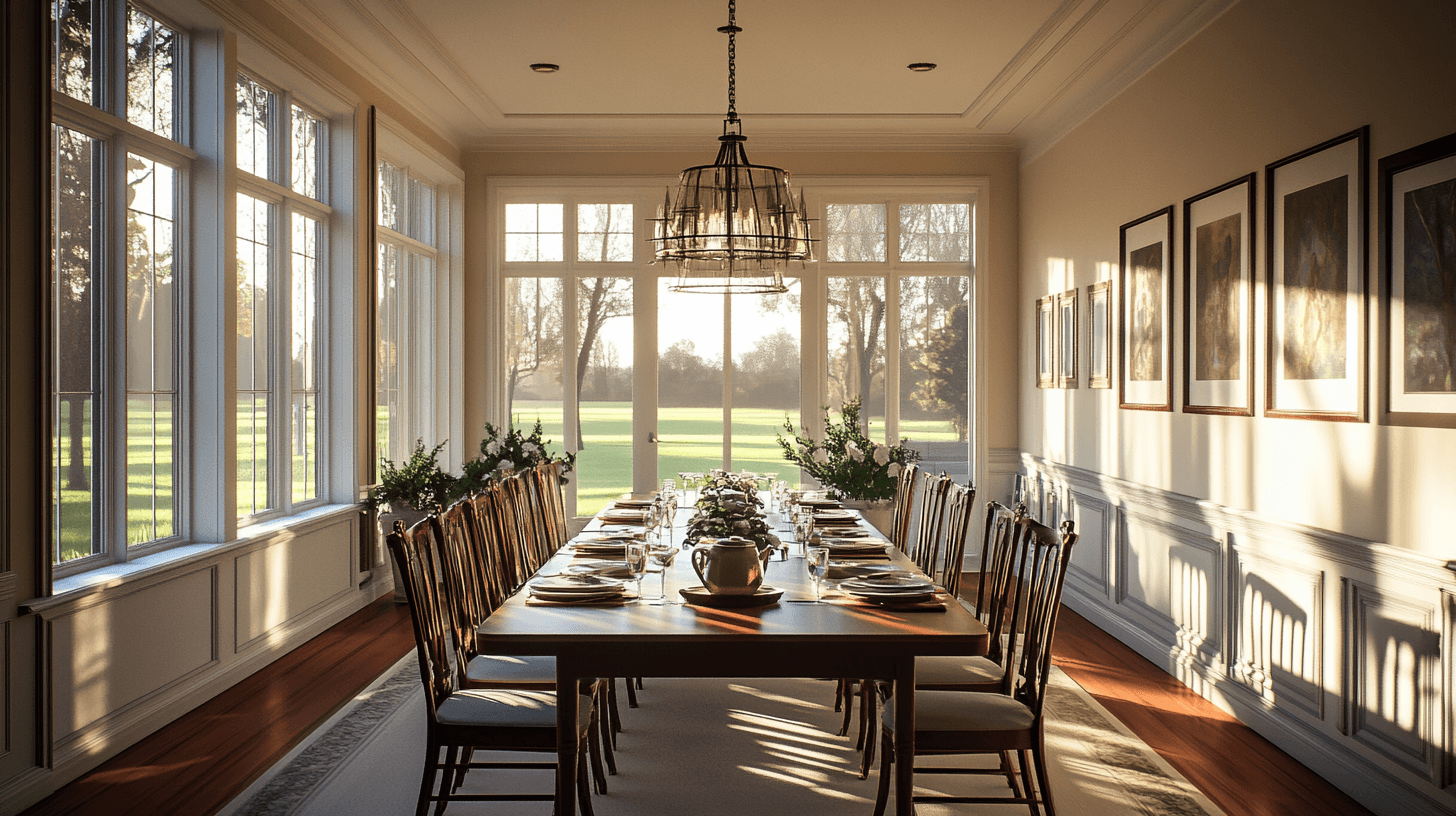 Dining room for large families: Creating space for everyone