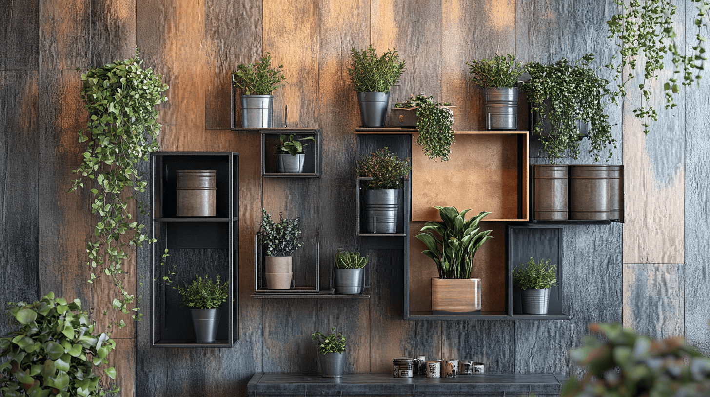 Decorative elements for the Scandi Industrial look