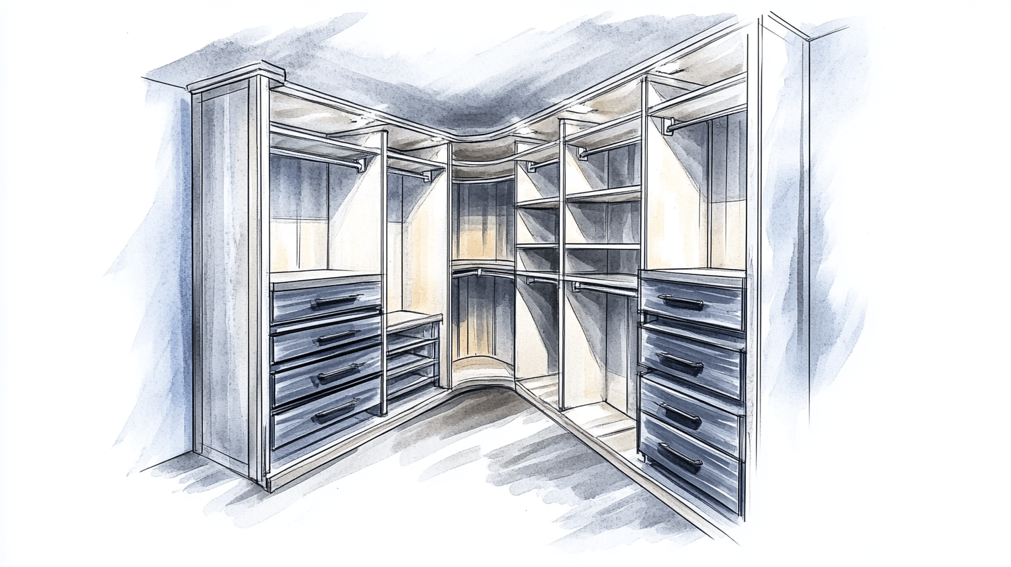 Planning and designing your walk-in closet