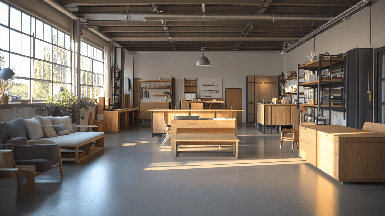 Combining living styles: Loft meets Scandinavian