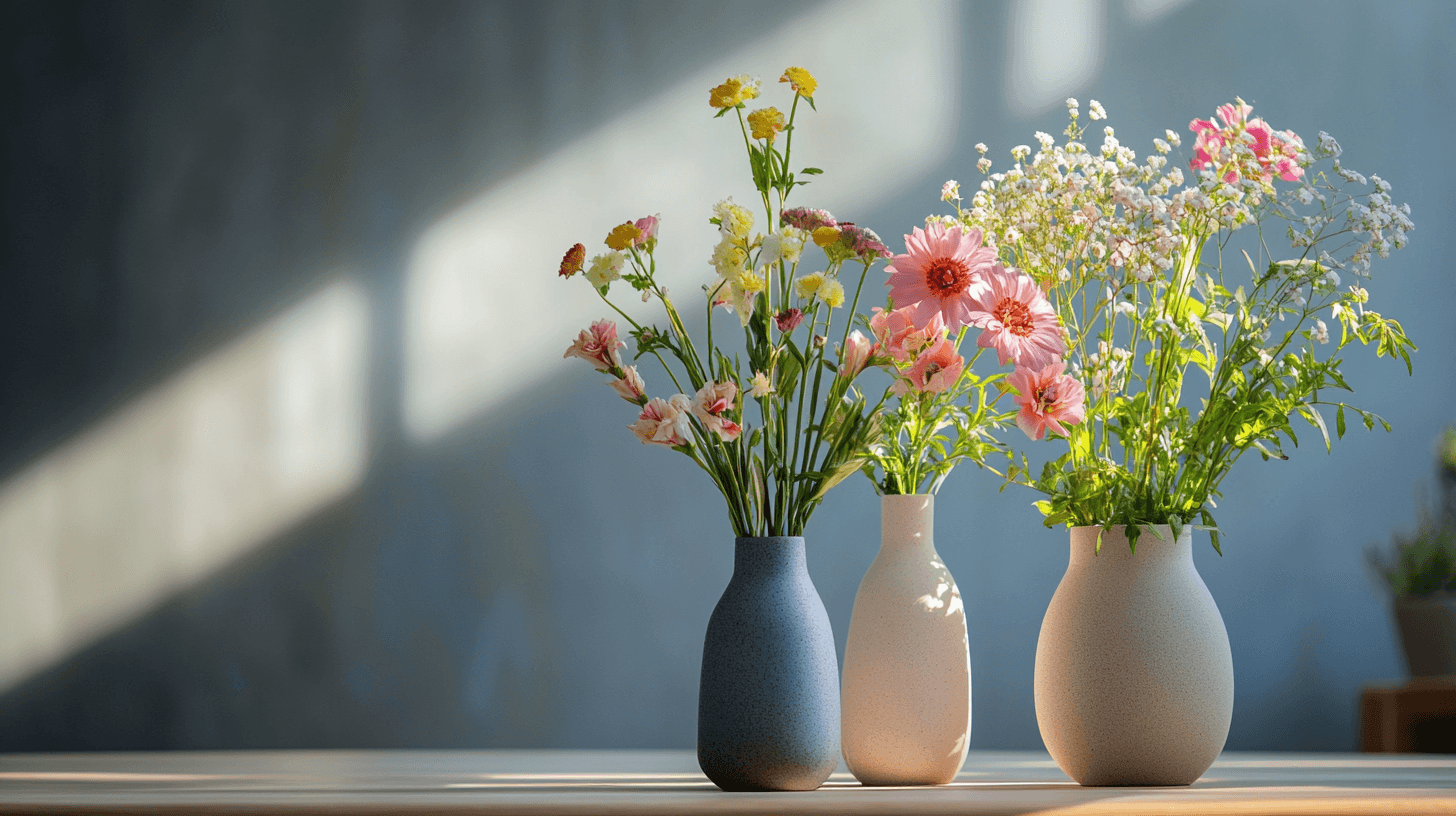 Tips for stylish flower arrangements in minimalist vases