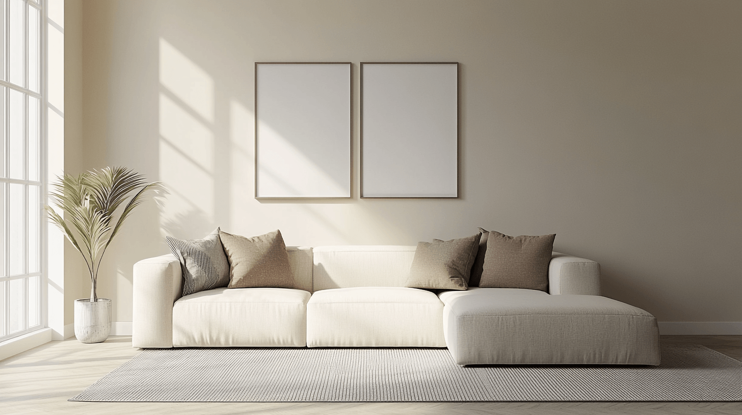 Color design in the modern living room