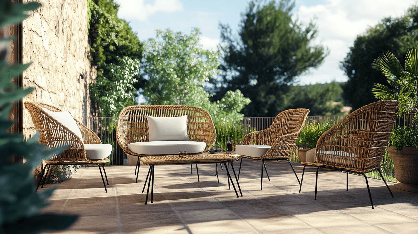 The advantages of rattan garden furniture