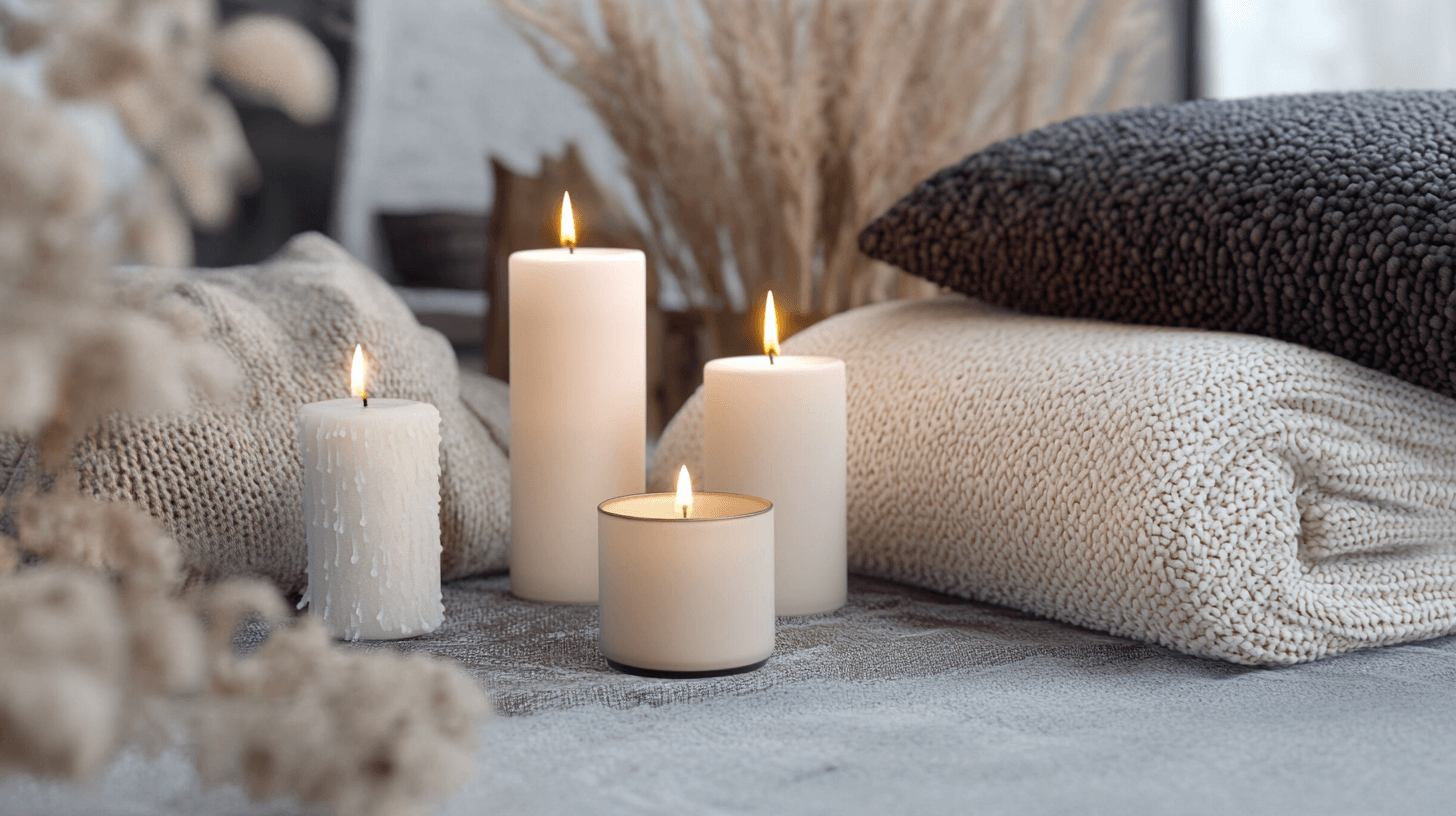Decorative elements for a cozy atmosphere
