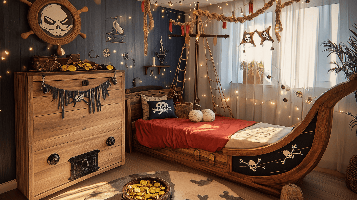 Children's Room in Pirate Look: Adventurous Design Ideas