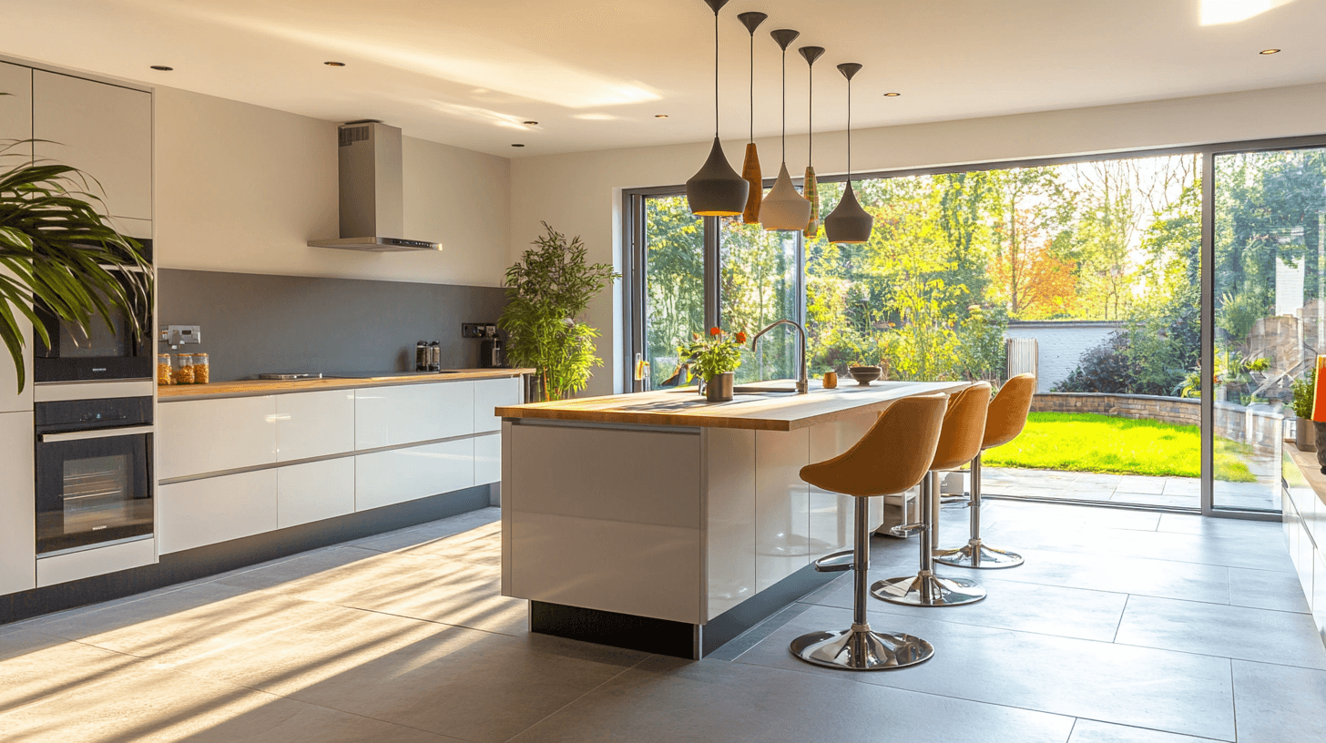 Tips for Designing Your Modern Kitchen-Living Room