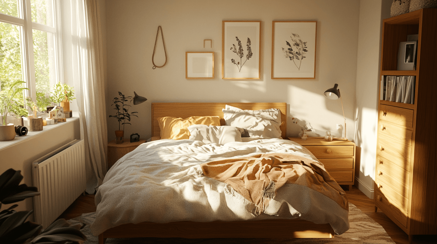 Scandinavian Bedroom: Minimalism Meets Coziness