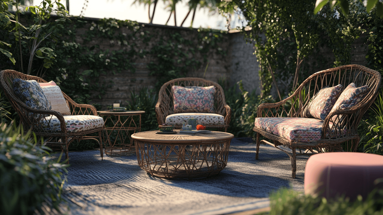 The right furniture for your garden seating area