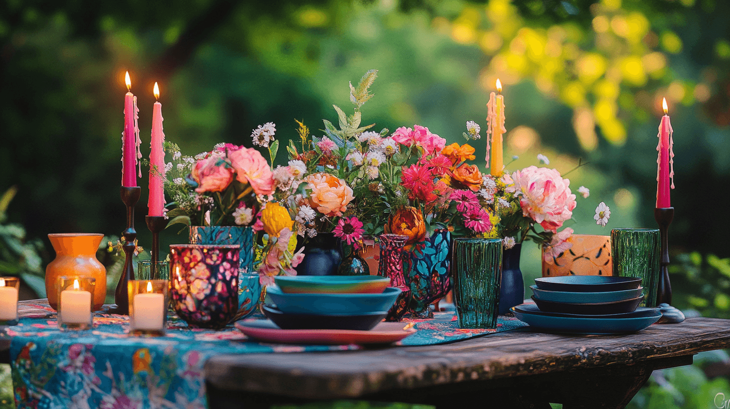 Summer table decoration: Fresh ideas for indoors and outdoors
