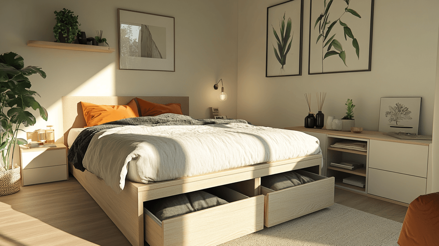 Tips for the optimal use of beds with storage drawers