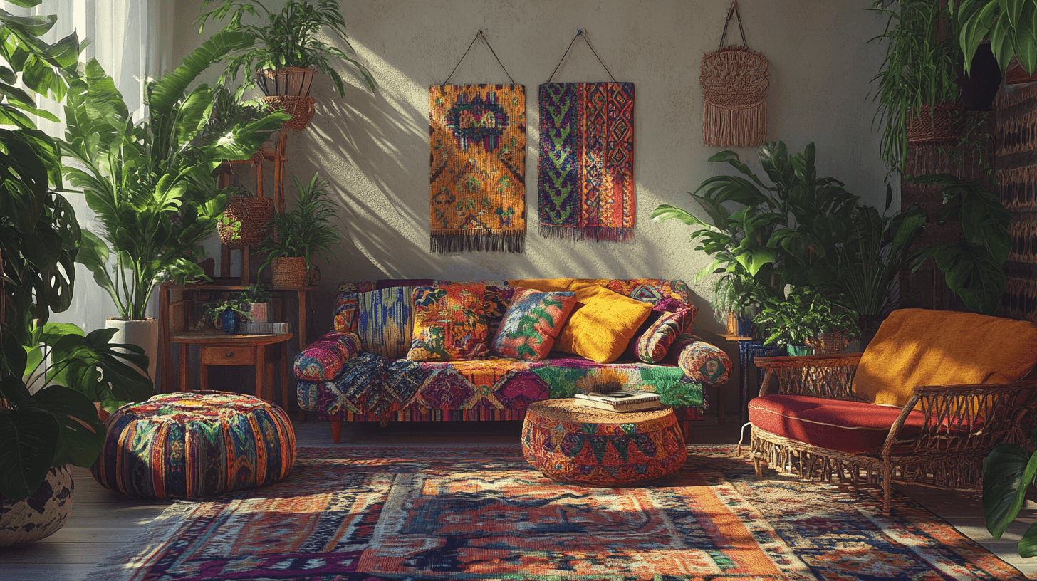 Colorful Boho: Vibrant Colors in Boho Style